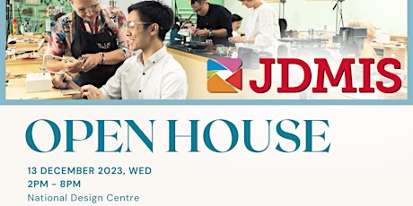 Imagem principal do evento JDMIS Open House: Discover creative career opportunities in jewellery
