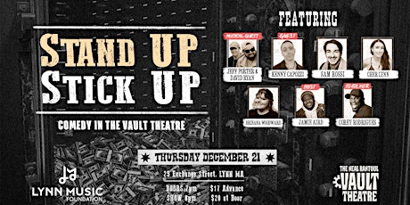 Stand Up Stick Up Comedy @TheVault primary image