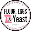 Logotipo de Flour, Eggs and Yeast with the Cookie Cakery