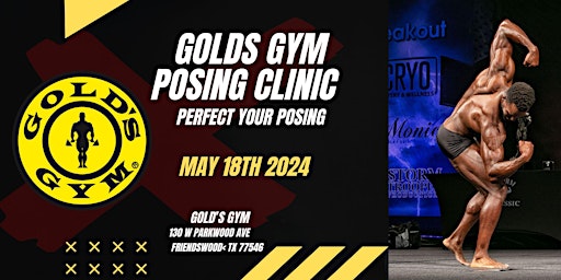 GOLD'S GYM POSING CLINIC #4 primary image