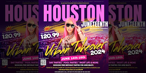 Houston Juneteenth Urban Takeover 2024 primary image