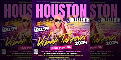 Imagem principal do evento Houston Juneteenth Urban Takeover 2024