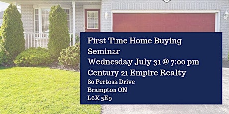 Sid Chandra Real Estate First Time Home Buying Seminar primary image