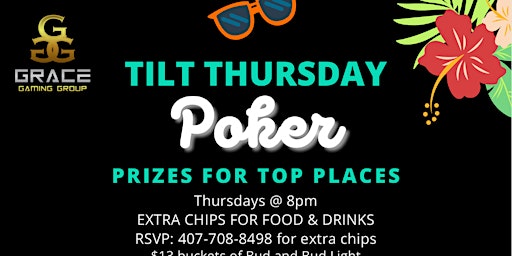 Imagem principal do evento Tilt Thursdays Poker