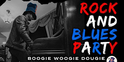 ROCK AND BLUES PARTY with Boogie Woogie Dougie - Bradford primary image