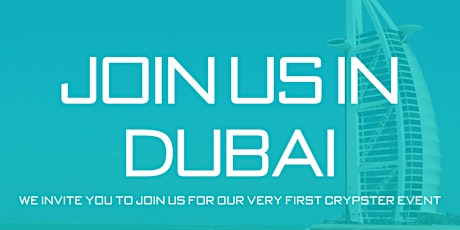 Hauptbild für Crypster Inaugural Event, Dubai 2019