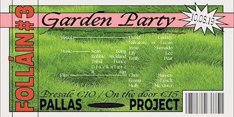 Follain #3: The Garden Party primary image