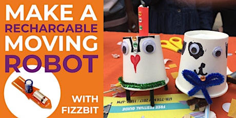 Crafty Robot Fizzbot Workshop - build a moving robot