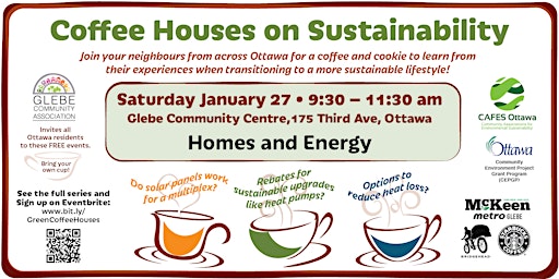 Coffee Houses on Sustainability - Homes and Energy primary image