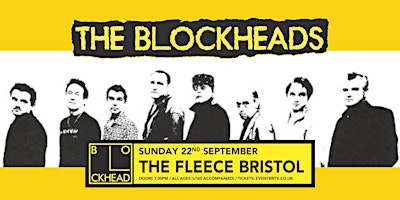 Imagem principal do evento The Blockheads