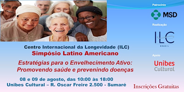 Simpósio Regional “Estratégias para o envelhecimento ativo: promovendo saúd...