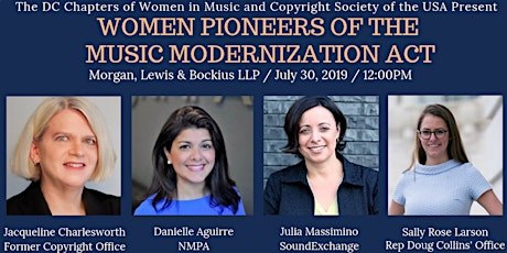 Music Modernization Act: Hear from Leading Women Who Made It Happen primary image