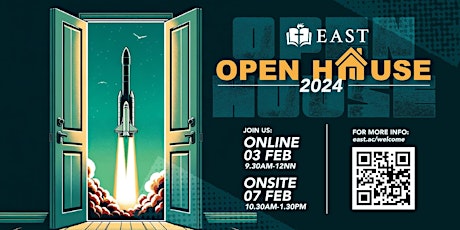 Imagen principal de EAST Open House 2024 - Online (3 Feb)