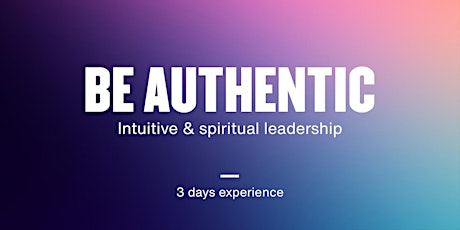 Be Authentic for Leaders - 10/04 - English session