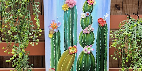 Mix Media Workshop - Cactus Flowers primary image