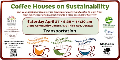 Image principale de Coffee Houses on Sustainability - Transportation