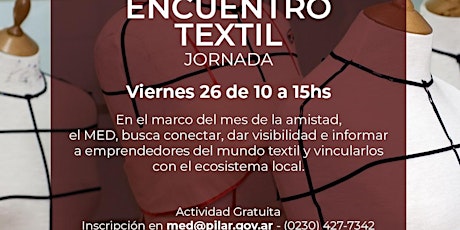 Imagen principal de Encuentro para emprendedores textiles