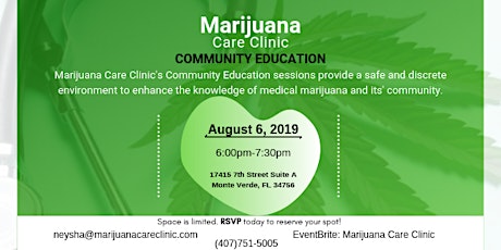 Community Education with Marijuana Care Clinic primary image