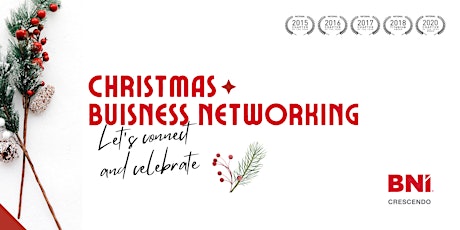 BNI Crescendo Business Networking In Person Meeting (Christmas Edition) primary image
