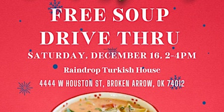 Christmas Drive Thru Soup Day primary image