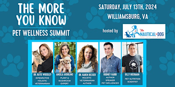 The More You Know Pet Wellness Summit 2024
