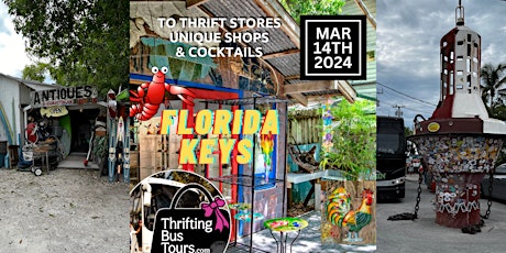 Hauptbild für 3/14 Thrifting Bus Board in Naples to the FLORIDA KEYS