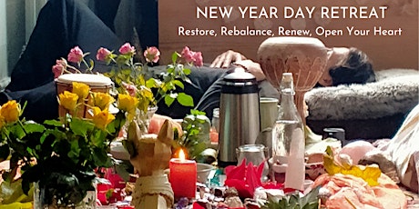 Hauptbild für New Year  Day Retreat: Open your Heart - Cacao + Fire Ceremonies, Gong Bath