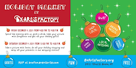 BxAF Holiday Market primary image