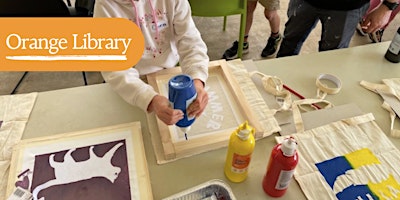 Imagen principal de Screen Printing Workshop - School Holidays - Orange City Library