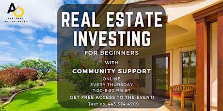 Community Support and Proven Strategy for Real Estate Investing