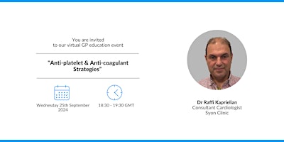 Imagen principal de Anti-Platelet & Anti-Coagulant Strategies