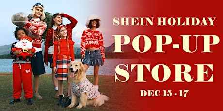 SHEIN HOLIDAY POP UP  2023 primary image
