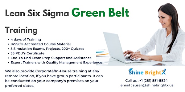 Lean Six Sigma Green Belt Classroom Certification Training in Detroit, MI
