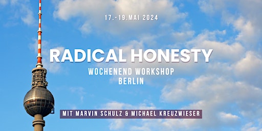 Imagem principal do evento RADICAL HONESTY Wochenendworkshop in Berlin