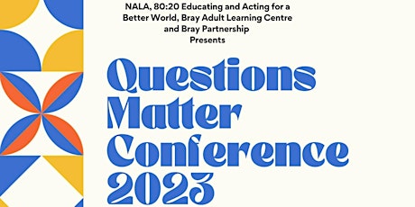 Questions Matter Adult Educators Conference 2023 primary image