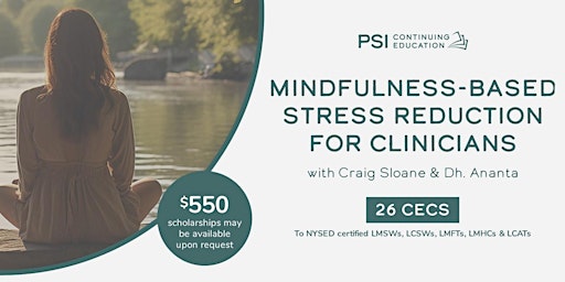 Mindfulness-Based Stress Reduction (MBSR) for Clinicians primary image