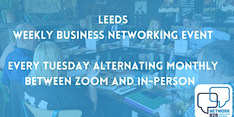 Primaire afbeelding van Leeds Business Networking Breakfast