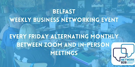 Imagem principal do evento Belfast Business Networking Breakfast