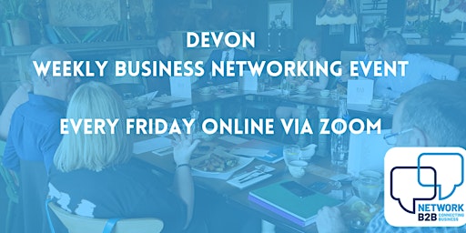 Primaire afbeelding van Devon Online Business Networking Event