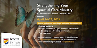 Imagem principal do evento Strengthening Your Spiritual Care Ministry