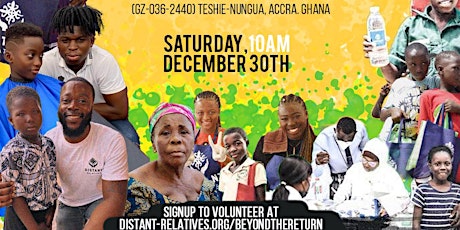 Hauptbild für Volunteer in Ghana this December with Distant Relatives