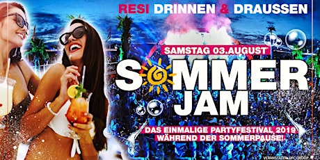 Hauptbild für Summer Jam 2019 - Das RESI Partyfestival während der Sommerpause