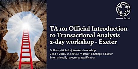 TA 101 Official Introduction to Transactional Analysis in Exeter