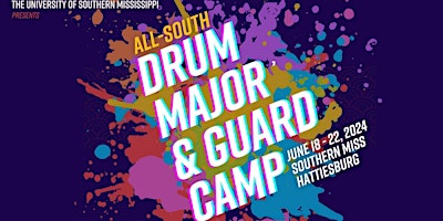 Imagen principal de 2024 All-South Drum Major & Guard Camp