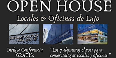 Broker´s OPEN HOUSE " Plaza Boulevard del Este " Incluye CONFERENCIA 