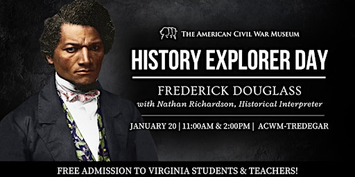 Primaire afbeelding van History Explorer Day: Frederick Douglass
