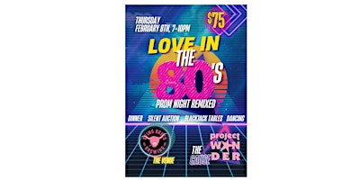 Immagine principale di Love In the 80's Prom Night REMIXED 