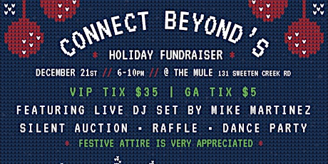Connect Beyond's Holiday Fundraiser primary image