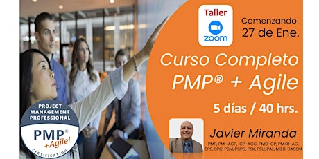 Primaire afbeelding van Online PMP + Agile Course  Q124 | Curso Project Management  | Puerto Rico