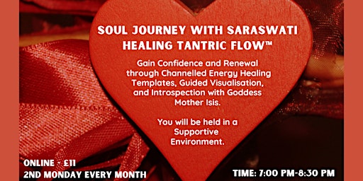 Imagem principal de Soul Journey with Saraswati Healing Tantric Flow